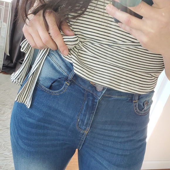 LAST L❤️Sexy striped crop top - Picture 6 of 8